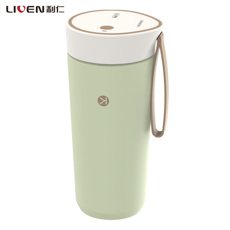 利仁(liven)榨汁机家用迷你水果汁杯原汁机电动无线充电便携式果汁机榨汁机双层不锈钢K-11A