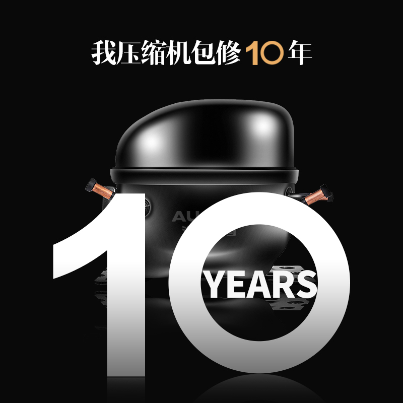 澳柯玛BC/BD-370WD家用风冷无霜冷柜商用低温变温冷冻柜冰柜冰箱