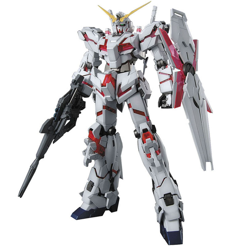 万代(bandai) mg 高达1 拼装模型 18cm(无售后) mg独角兽hd
