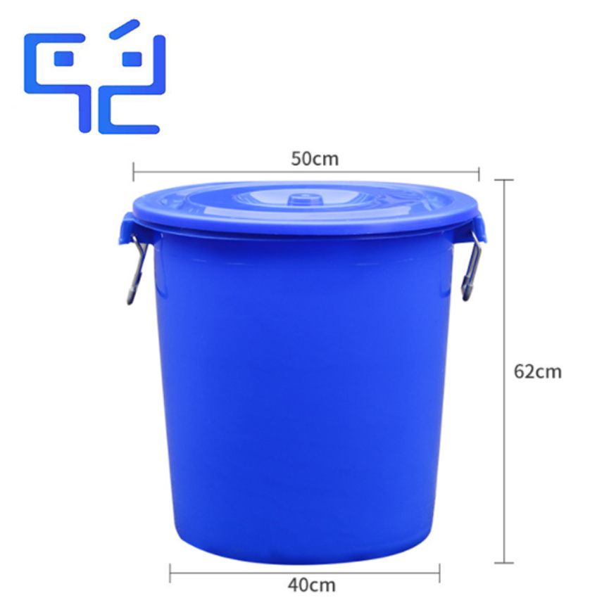 万允 带盖大容量水桶 60L/个(60L)高清大图