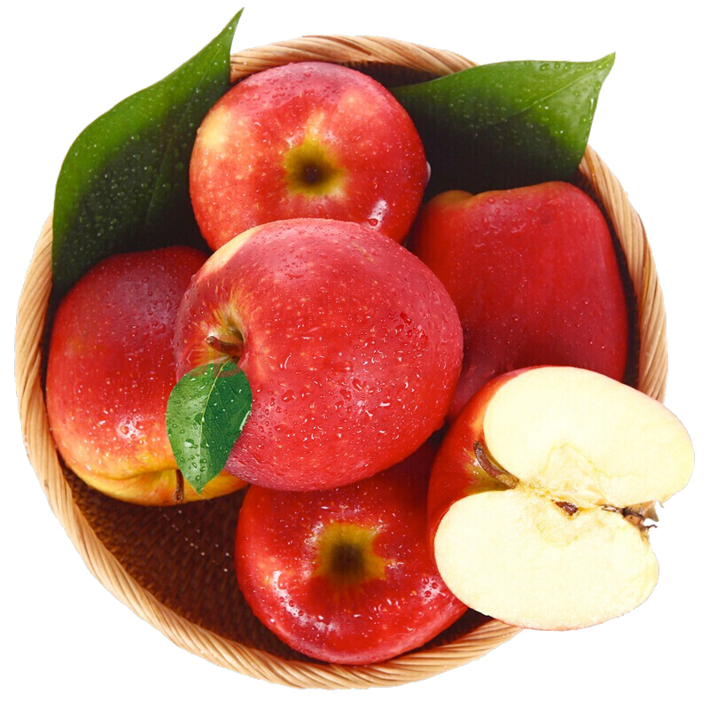 顺丰配送爱妃苹果6粒礼盒装单果约200g新鲜水果视频