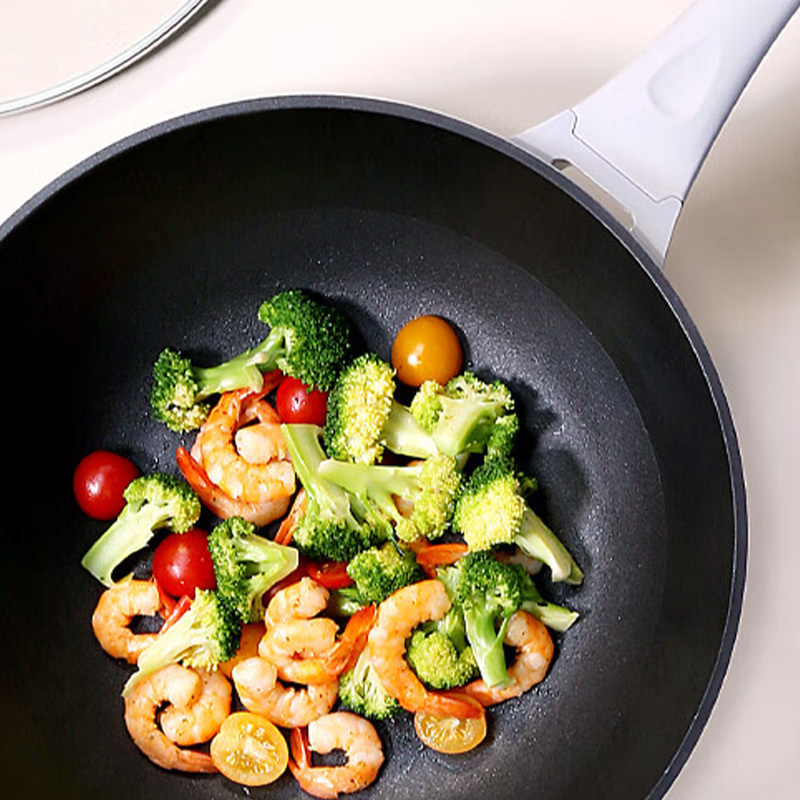 炊大皇炒锅32cm不粘涂层耐磨性好魅尚系列BP50816高清大图