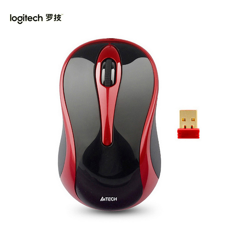 双飞燕(A4TECH) G3-280N无线鼠标女生可爱游戏办公笔记本台式电脑无限省电 G3-280N无线黑色鼠标