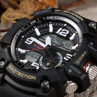 卡西欧(CASIO)男士G-SHOCK泥王系列 日韩品牌户外运动通用电子表男GG-1000-1A3 GG-1000-1A