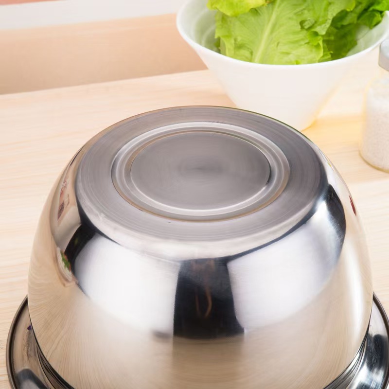 山水本色 特厚不锈钢油鼓油盆 11寸带盖 个高清大图