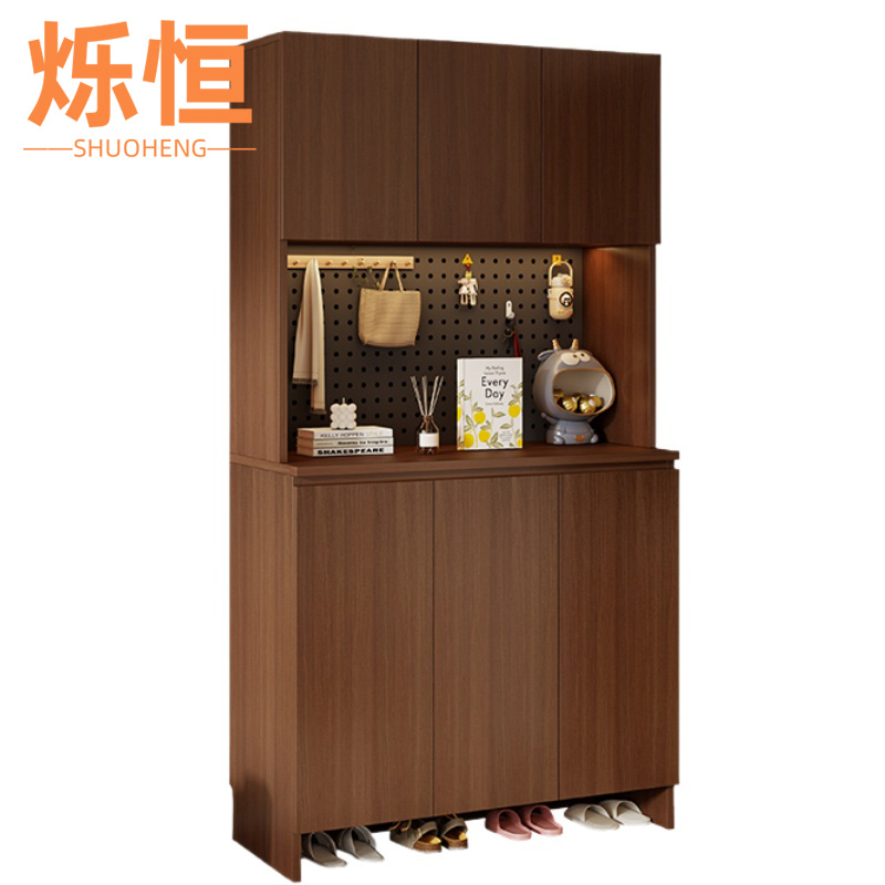 烁恒鞋柜收纳柜2门个高清大图