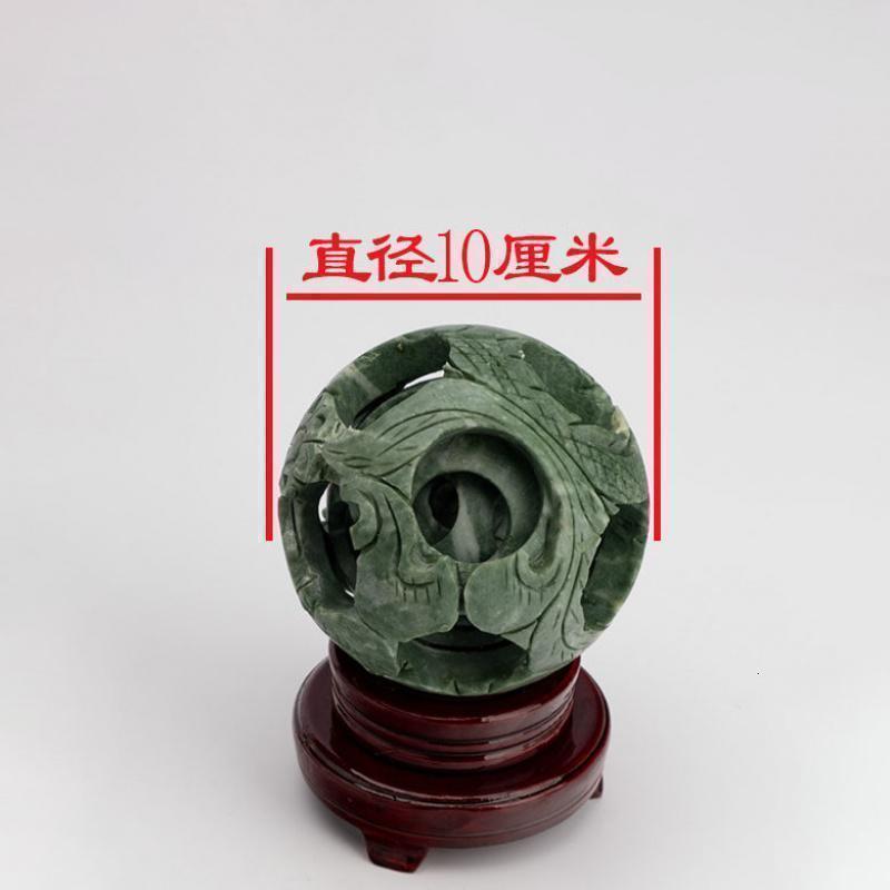 家柏饰(CORATED)玉石球球玲珑球家居摆件装饰品高清大图