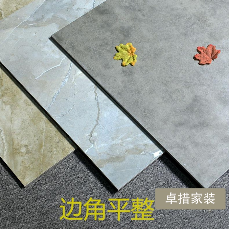 复古抛光砖600X600瓷砖仿古砖客厅阳台地板砖出租房特价防滑地砖壹德壹