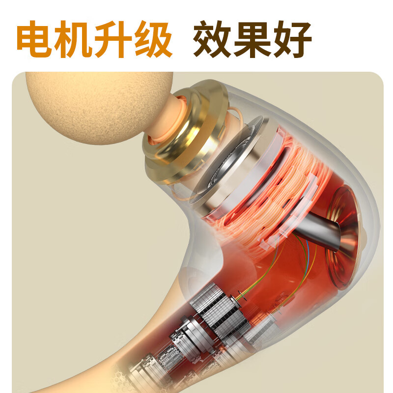 和正弯头筋膜枪弧形肌肉按摩器颈椎腰背腿全身按摩仪肌肉放松便捷锤生日礼物送男女朋友HZ-JMQ-8高清大图