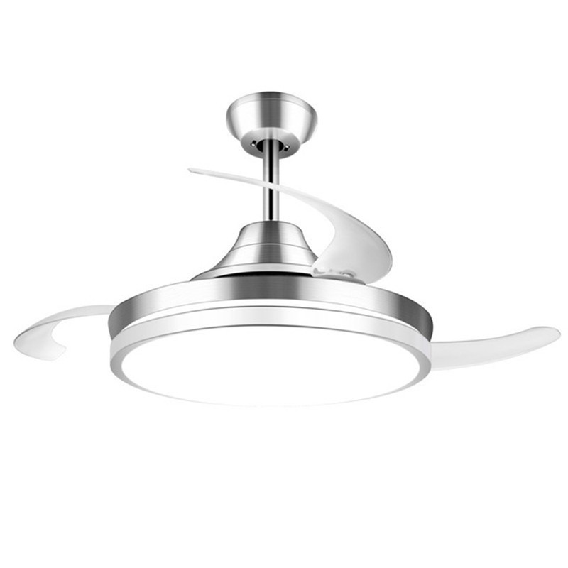 钻石牌风扇灯吊扇灯现代简约家用客厅餐厅卧室隐形一体电风扇吊灯 42