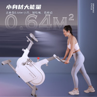 [官方旗舰店]舒华(SHUA)家用智能动感单车磁控减肥运动健身器材健身车 SH-B359-教练领航骑行-超燃脂