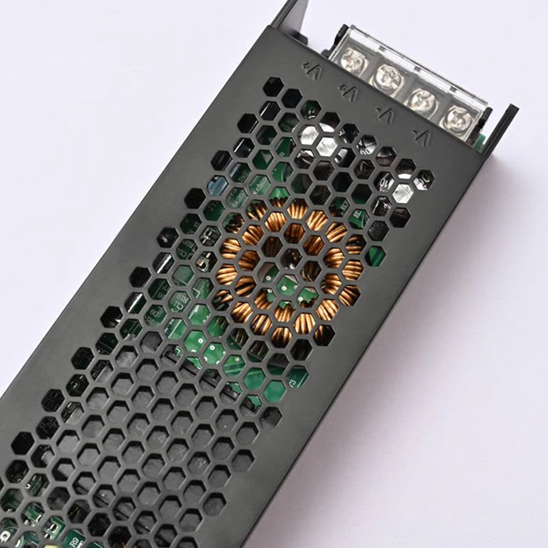 水龙珠(SHUILONGZHU)led超薄变压器灯箱变压器开关纯铜静音恒压线条灯带低压照明电源DC36V-200W图片