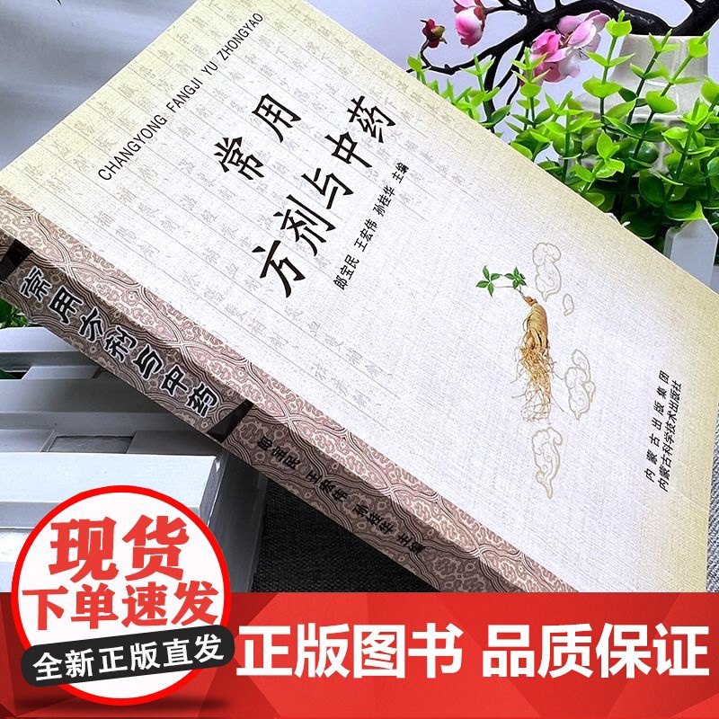 常用方剂与中药速查手册功效速记中药草药药材识别鉴别品种书籍中医处方的配方搭配配制处方集以及方剂学配伍方法事项高清大图