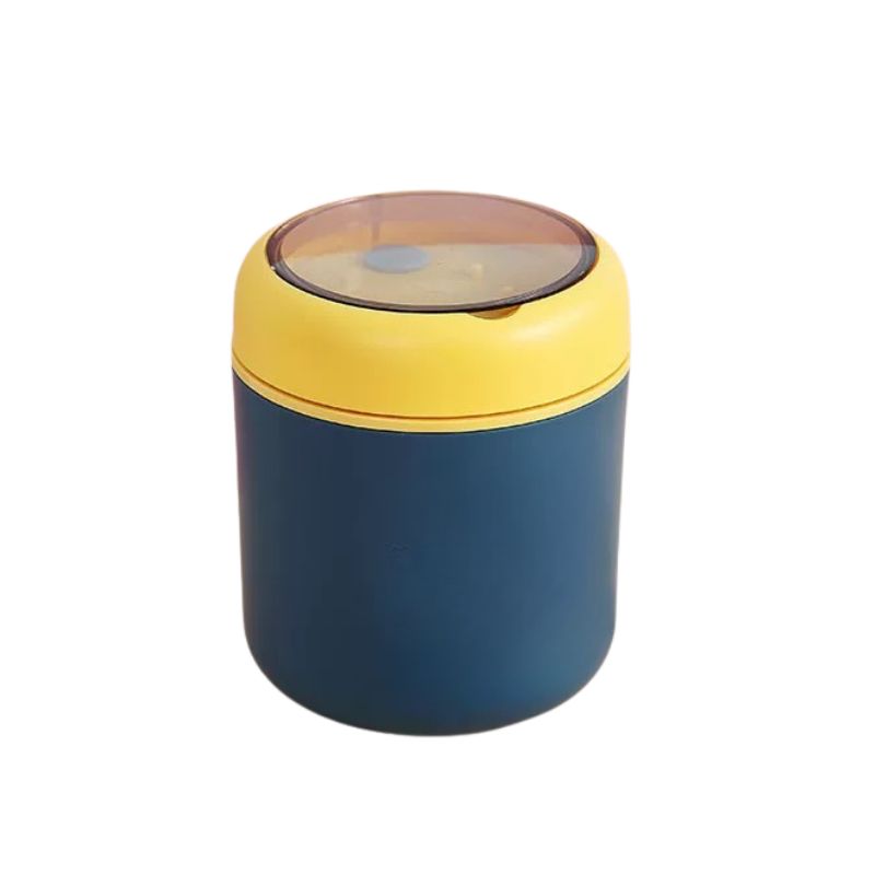 蔚岸 304不锈钢带盖汤碗 饭碗15*8cm/个高清大图