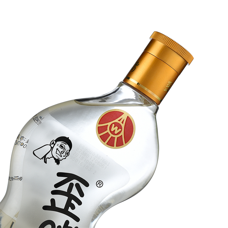 宜宾五粮液集团歪嘴酒52度450ml1瓶配制酒白酒大瓶装光瓶酒粮食酒餐饮