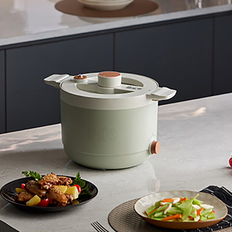 膳魔师(THERMOS)(微压百膳锅)多功能料理锅EHA-4335A高清大图