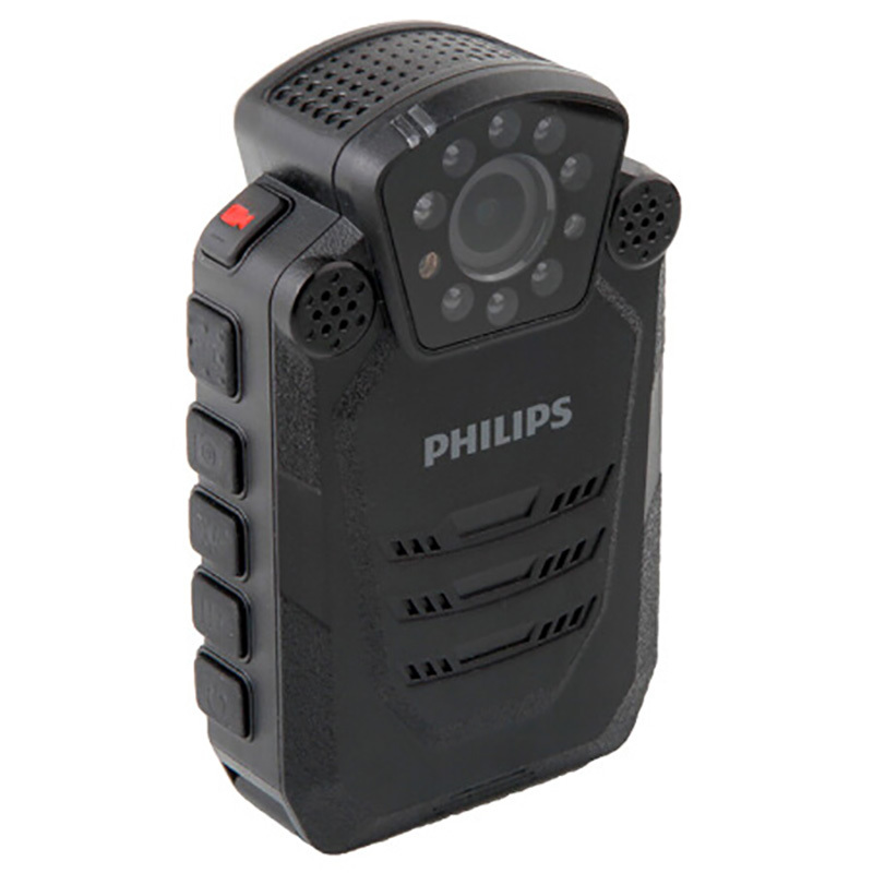 飞利浦(PHILIPS)VTR8200 便携音视频执法记录仪 1296P高清摄像机 录音笔 拍照 激光定位