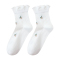 恒源祥月子袜子产后春夏季薄款孕妇松口不勒脚纯棉宽松产妇长袜女