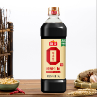 海天零添加特级纯酿生抽1.2Kg 提鲜增味厨房酿造原酿家用 非转基因大豆 中华老字号