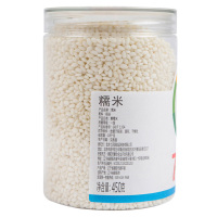 七河源 糯米450g 国产食品 粮油 杂粮 血糯米 杂无添加 江米 黏米 粽子米 五谷 桶装 大米伴侣