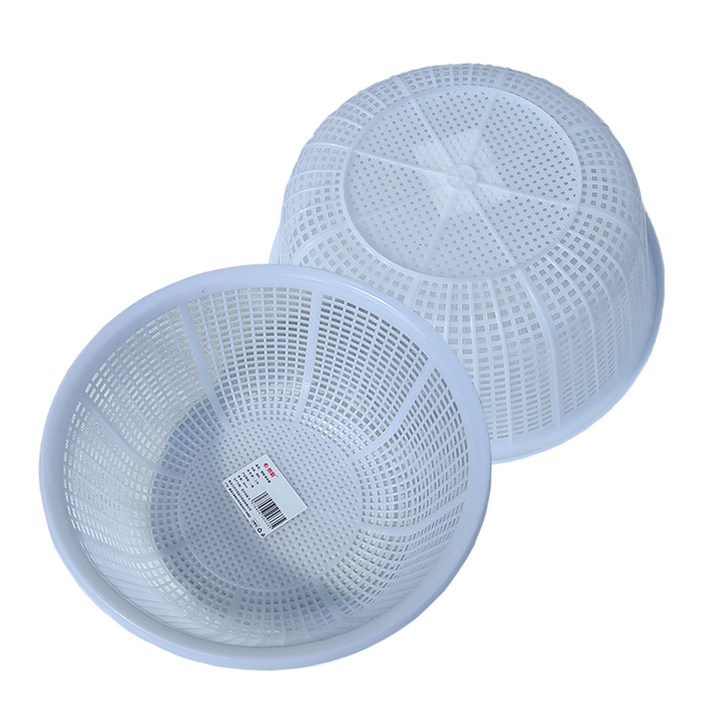 炯毅 收纳盒洗菜篮蔬菜塑料篮子配货框子长方形周转框收纳筐 收纳 沥水筐 40cm 个高清大图