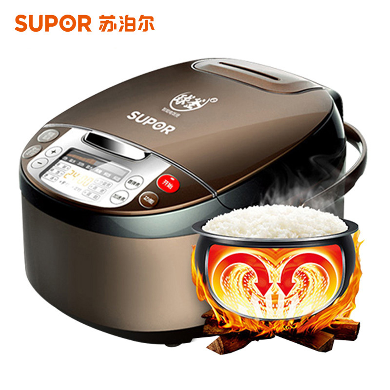 苏泊尔(SUPOR) 电饭煲 4L家用 多功能电饭锅 陶晶不粘球釜内胆 CFXB40FC835-75