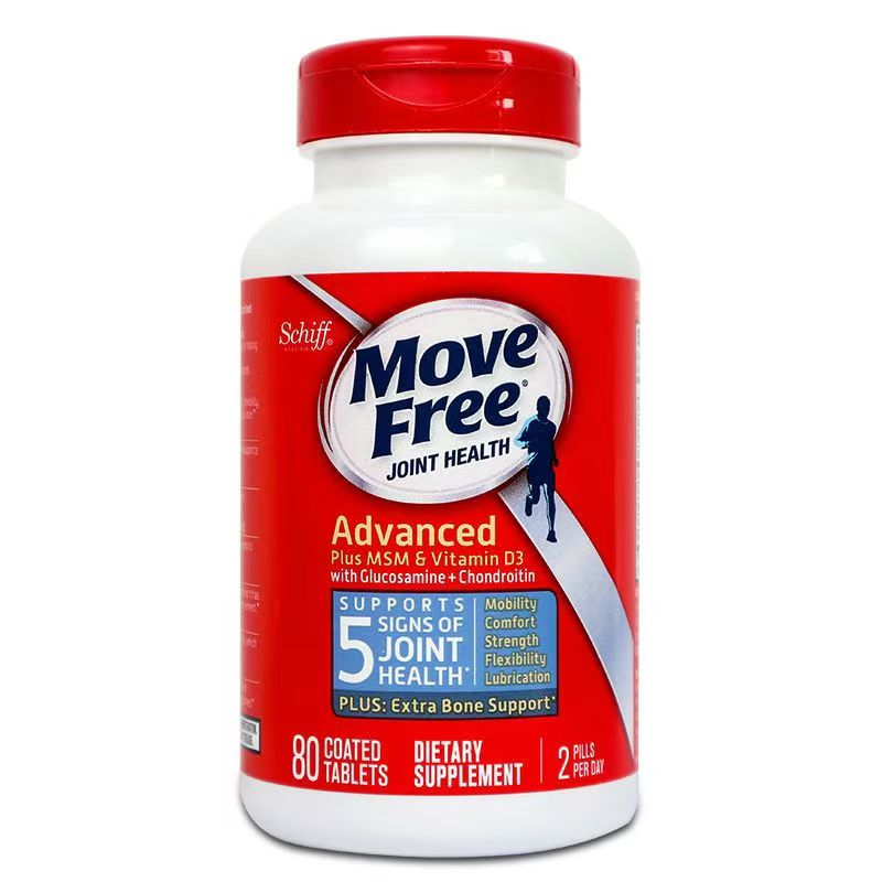 Move free美国schiff旭福益节维骨力80粒蓝色高清大图