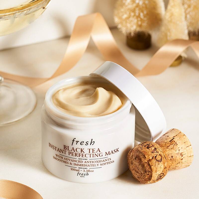 馥蕾诗(Fresh) 红茶光采焕肤面膜(白)100ml高清大图