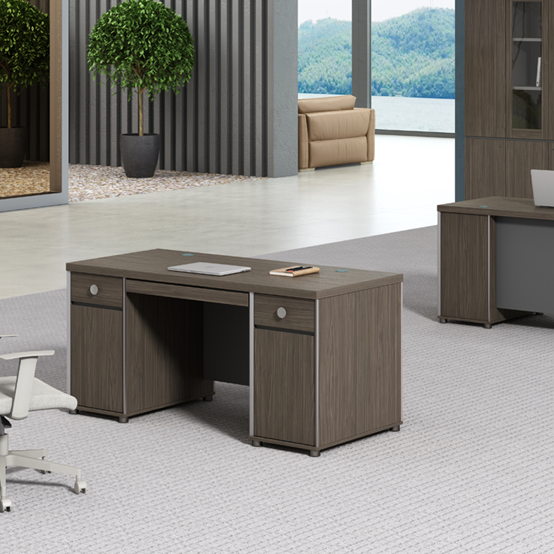 合祥源 职员单人办公桌 1400*600*750mm 张高清大图