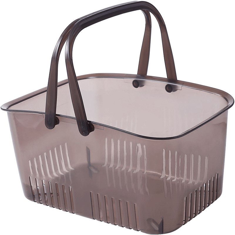 男士手提洗澡篮浴室洗澡筐沥水放洗澡用品的篮子游泳洗浴收纳篮