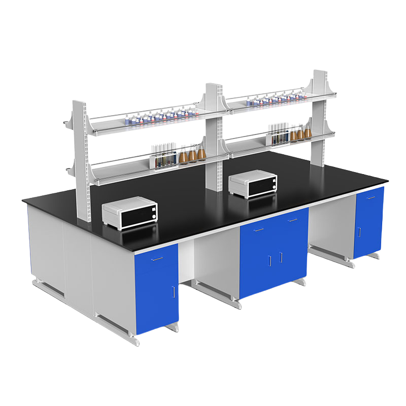 烁恒实验桌钢木3.6m台高清大图