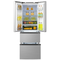 【优惠品】美的（Midea）BCD-318WTPZM(E) 318升 多门冰箱 变频节能 智能操控 风冷无霜 铂金净味
