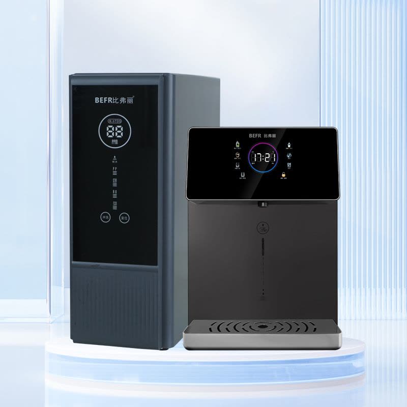比弗丽1000加仑净水器+制冷速热管线机BFL-H-1000D+BFL-R12(不含安装费)图片