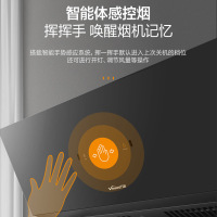 万和(Vanward) 侧潜双吸油烟机 潜吸式抽油烟机 22m³爆炒吸力 挥手智控自清洗 CXW-310-YJ855A
