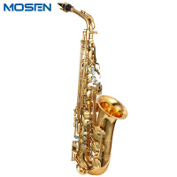 莫森(MOSEN)MS-E835萨克斯降E调中音 初学者入门考级学生演奏专业乐队西洋乐器富贵金 考级款[双筋配置]