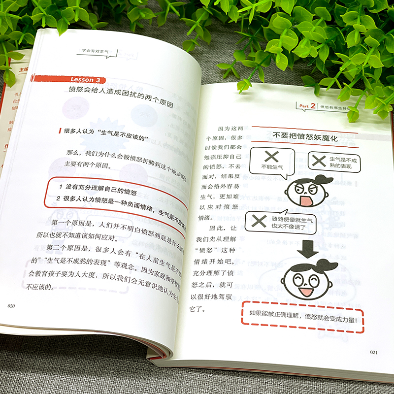 [正版]学会有效生气+学会正确吵架 心理学人际沟通情绪管理认知行为疗法自救方案 心灵疗愈自我管理情绪控制 成功励志心理学高清大图