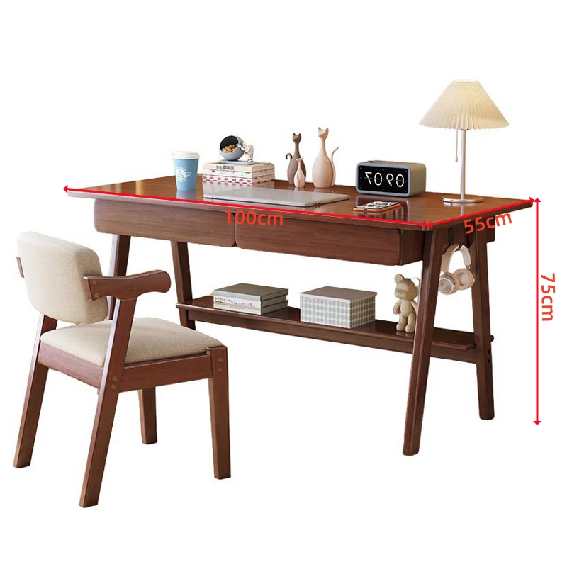 豫龙都 书桌椅1m套