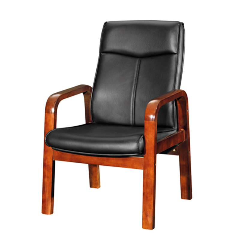 合祥源 实木会议椅西皮椅 630*550*1100mm QX-BGY46 单位:张高清大图
