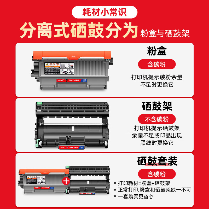 绘威 易加粉粉盒(自动复位)TN-2215XL 支高清大图