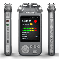【送128G内存卡】飞利浦(Philips) VTR9200实时语音转文本录音笔专业高清降噪会议拍照录像WIFI远程控制