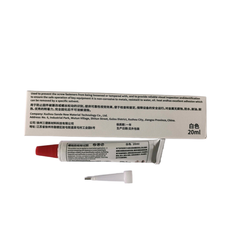 三道禾(SAN DAO HE)螺栓防松标记胶 212白色20ml 20ml