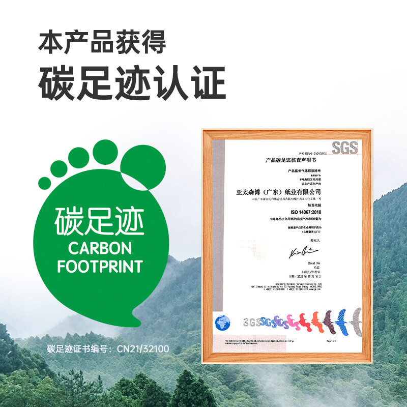 亚太森博绿百旺 A4打印纸 80g 双面打印复印纸 顺滑不卡纸 整箱2500张 500张*5包 /箱(箱)高清大图