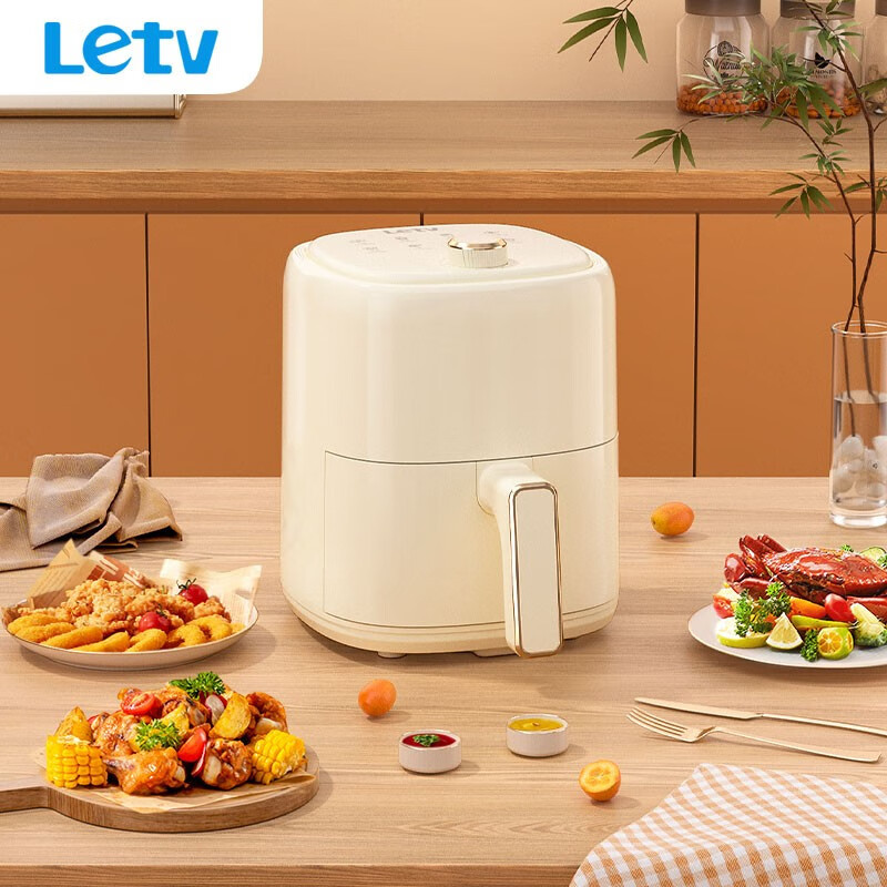 乐视 K714 空气炸锅 立体循环烘烤安全防护 3L