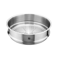 双立人(ZWILLING) Classic系列30cm炒锅5件套 不锈钢蒸笼 炊具进口不粘煎锅组合