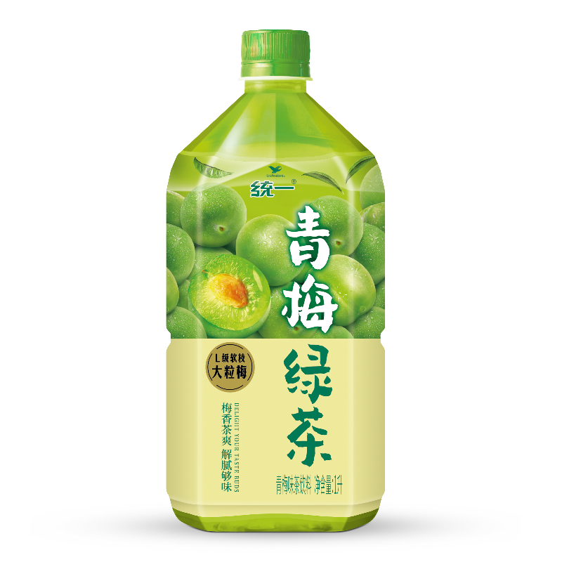 统一1l青梅冰绿茶