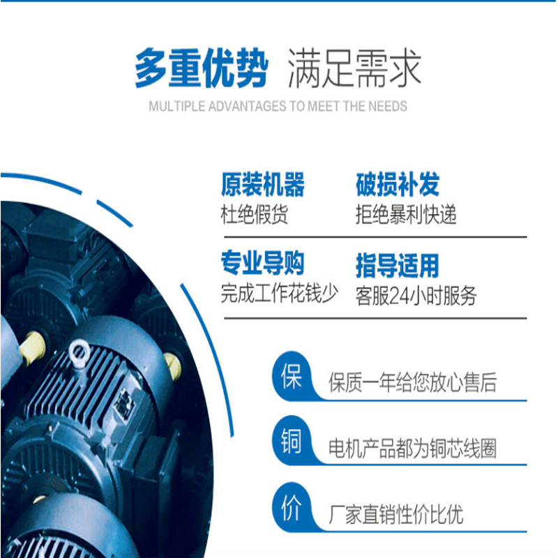 SH锥形转子电机 ZDY1 12-4 380W
