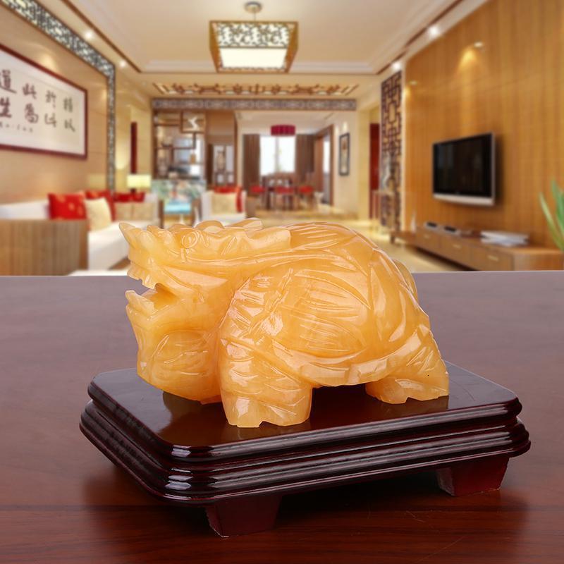 龙龟寓意摆件玉石龙龟摆件小大号神兽龙龟_270_847