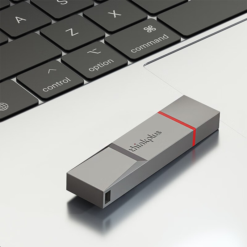 联想ThinkPlus USB3.2固态U盘 大容量金属U盘 高品质学习办公必备 TU180Pro 256GB高清大图