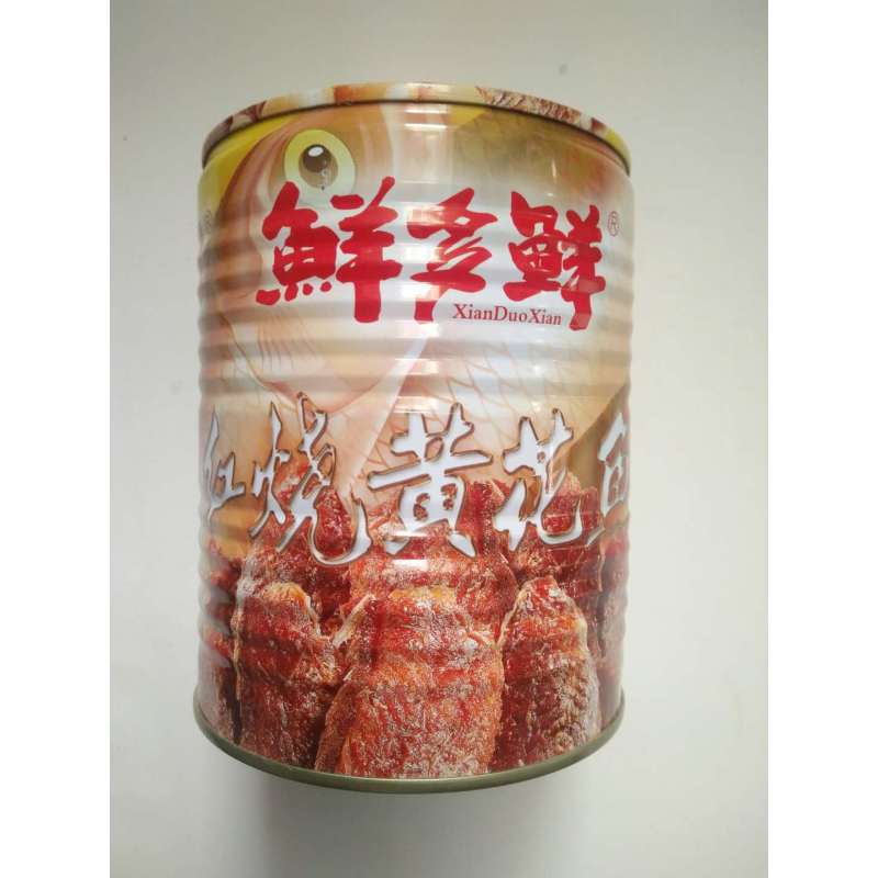 鲜多鲜红烧黄花鱼415g
