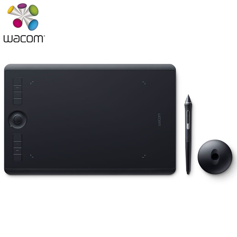 和冠 Wacom 影拓Pro PTH-660/K0-F数位板 绘画板 8192级压感 电磁压感式 蓝牙/USB2.0 黑